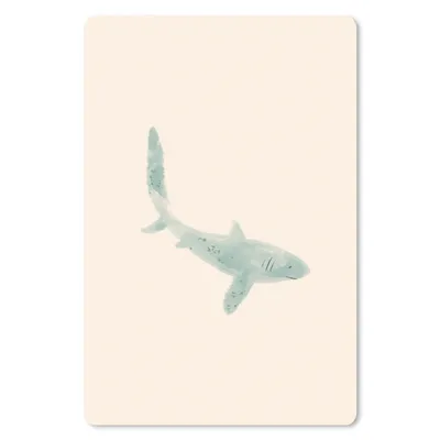 Produktbild von MuchoWow® Mauspad Mousepad Fische - Tiere - Aquarell - Pastell 40x60 cm - Mousepads - Maus Mat - Pad - Mausunterlage - Schreibtisch Accesoire