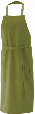 Produktbild von Latz-Schürze, mit Tasche rechts, olive, B 75 x L 75 cm : 65% Polyester 35%Baumwolle 220 g/m² : olive