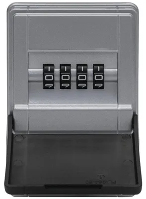 Immagine prodotto di ABUS KeyGarage 727 Mini - Cassetta portachiavi per montaggio a parete - 77455, nero-argento