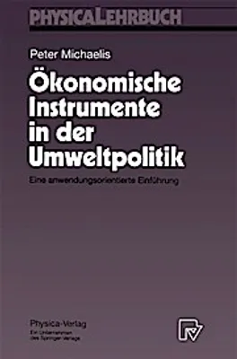 Obrázek produktu pro Ökonomische Instrumente in der Umweltpolitik