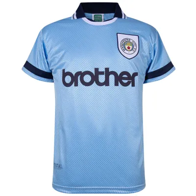 Produktbild von Manchester City Retro Fußballtrikot 1994-1995