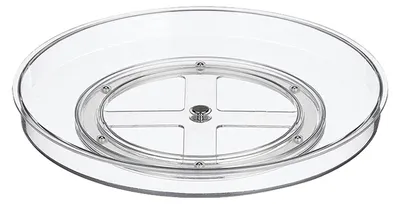 Image de Organisateur rotatif en acrylique pour placard de cuisine