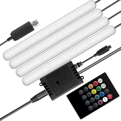 Produktbild von Musikgesteuerter LED-Streifen für das Auto, RGB 4x12