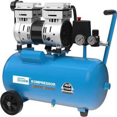Produktbild von Güde Kompressor Airpower 150/8/24 SILENT (ölfrei, flüsterleise, max. 8 bar, 750