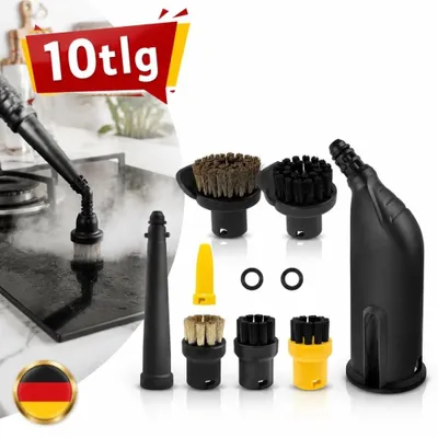 Image de Accessoires pour nettoyeur vapeur Kärcher Easyfix SC1, SC2, SC3, SC4, SC5 : brosse ronde