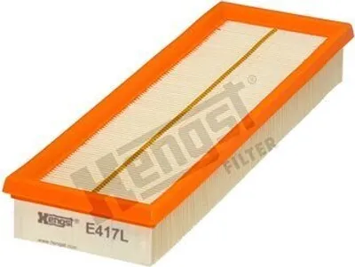Produktbild von Luftfilter HENGST FILTER E417L für OPEL Vivaro A Kastenwagen (X83) Filtereinsatz