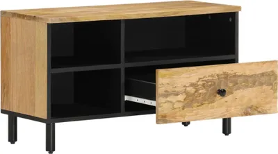 Immagine prodotto di mobile TV vidaXL 80x33x46 cm in legno massiccio di mango