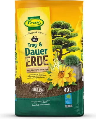 Produktbild von frux®  Trog- & Dauererde Natürlich Gut torffrei - 40 Liter