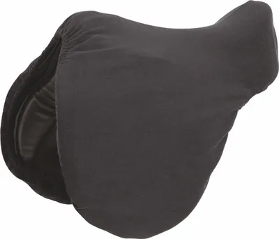 Produktbild von Shires - Sattelschutzbezug, Fleece ER230 (Einheitsgröße) (Schwarz)