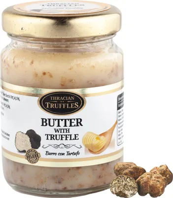 Produktbild von Hľuzovkové maslo | maslo s bielymi hľuzovkami Borchii Vitt | Burro con Tartufo | vhodné do rizota s bielymi hľuzovkami, predjedla, taast 80g