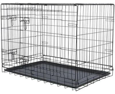 Produktbild von TRIXIE Hundebox Home - schwarz - 93 × 69 × 62 cm