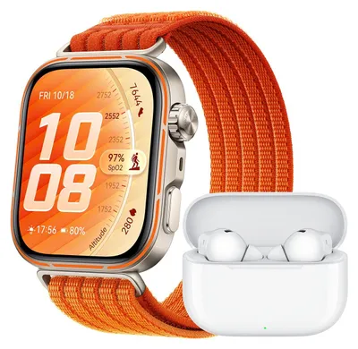 Produktbild von Huawei WATCH Fit 5 Pro, 4,88 cm (1.92"), AMOLED, Touchscreen, 64 GB, GPS, 31,6 g