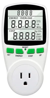 Productafbeelding van Energiemeter Stroomverbruikmeter, Elektriciteitsverbruikmeter met LCD-scherm