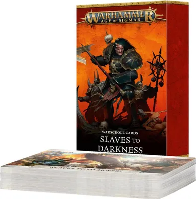 Image de Warhammer Age of Sigmar Esclaves des Ténèbres Schriftrollenkarten