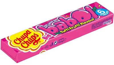 Zdjęcie produktu dla Chupa Chups Big Babol Tutti Frutti Geschmack Kaugummiwürfel 27g