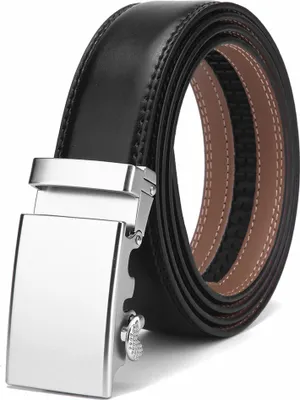 Produktbild von SAMTOBELY Gürtel Herren Automatik Gürtel mit Automatikschließe-3,5cm Breite
