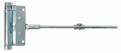 Immagine prodotto di Alberts 417758 Chiudiporta e chiudiporta, autochiudente, zincato blu, altezza 100 mm, lunghezza 242 mm