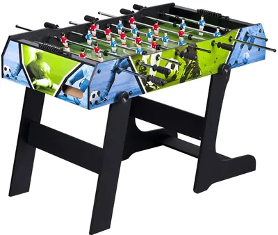 Produktbild von Bayagu Tischkicker klappbar 121.5x67x82cm aus MDF platzsparend