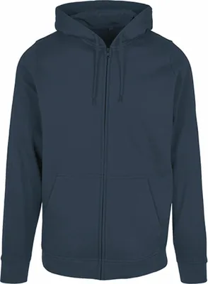 Immagine prodotto di Build Your Brand Basic BB008 | Basic Zip Hoody - Giacca con cappuccio - Colore: Navy - Taglia: XXL