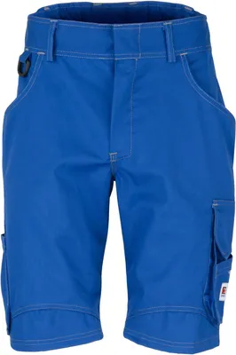 Produktbild von beb HANDWERK Herren Shorts FLEX Polyestermix Kornblau/Schwarz 52
