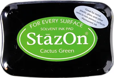 Produktbild von Tsukineko StazOn Stempelkissen Cactus green