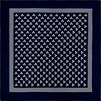 Tobeni 548 Bandana Nickituch in 100 Baumwolle für Damen und Herren Triple Point Marine