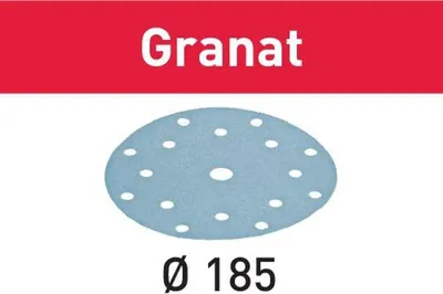 Produktbild von Festool Schleifscheibe STF D185/16 P400 GR/100 Granat – 497191