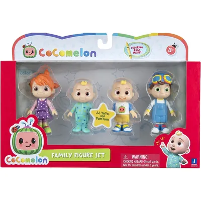Zdjęcie produktu dla Zestaw 4 figurek Cocomelon Family