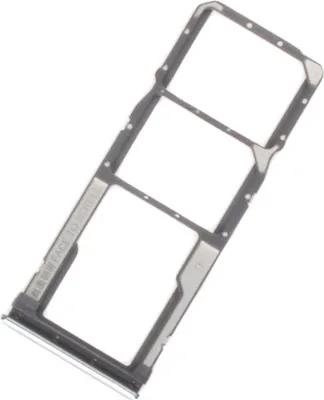 Produktbild von Für Xiaomi Redmi Note 8T Sim Karten Tray Halter Sim Tray Silber