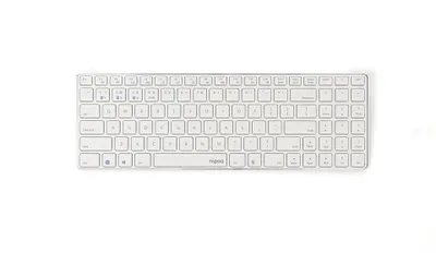Produktbild von Rapoo E9100M Drahtlose Multi-Mode-Tastatur Weiß