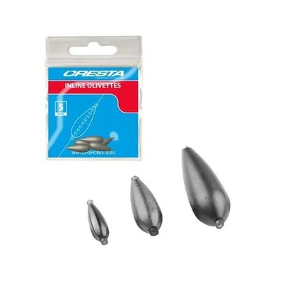 Immagine prodotto di Olivette in linea Cresta Piombo d'oliva Grigio 1,0 g Grigio 1,0 g