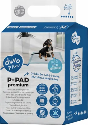 Obrázek produktu pro Duvo+ podložky pro štěňata P-Pad Premium, velikost: M / balení: 30 kusů