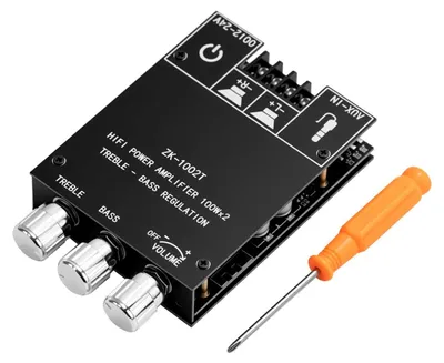 Immagine prodotto di Amplificatore Bluetooth 5.0 da 2x100W con ingresso AUX