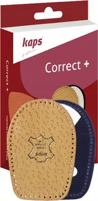 Produktbild von Kaps Correct+ korrigierende Fersenschalen für gekippte Fersen - Größe 38/40 EUR