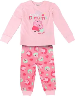 Zdjęcie produktu dla Cerda Group Piżama Świnka Peppa różowa 6 lat chłopcy, dziewczynki różowa 6 lat