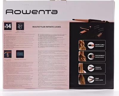 Produktbild von Rowenta Multistyler Infinite Looks 14 in 1 CF4231 Haargltter und Lockenstab (54,99)