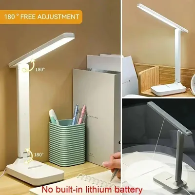 Obrázok produktu pre ZELURXX LED lampa na čítanie Stmievateľná lampa s 18 LED diódami Dotykové ovládanie Nabíjateľná cez USB