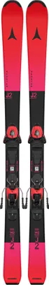 Produktbild von ATOMIC REDSTER J2 (130-150 cm) + L 6 GW Re Kinder Skiset rot 130