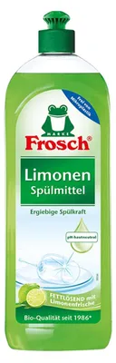 Produktbild von Frosch Spülmittel 750 ml mit fettlösenden Limonen- Extrakten