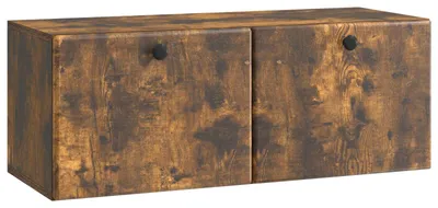 Obrázek produktu pro vidaXL Nástěnná skříňka pod televizi 78,5 x 31 x 30 cm, kouřový dub