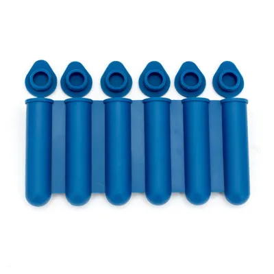 Produktbild von Eisstäbchenform, staubdichter Deckel, 6 Mulden, lebensmittelecht, leicht zu lösen, BPA-frei, DIY, wiederverwendbare Getränke in Flaschen, Silikon-Eiswürfelform, Küchenbedarf