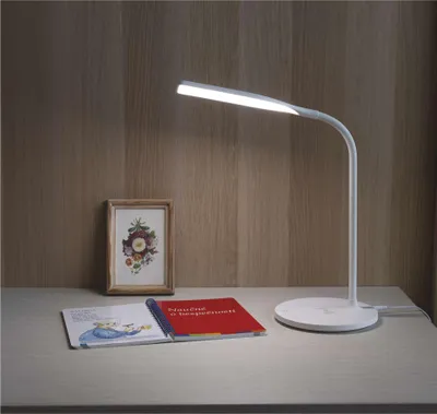 LED stolní lampa OSCAR, bílá