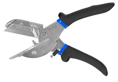 Immagine prodotto di Forbici ad angolo multifunzione 45-135°, perfette per tagliare vinile, plastica, legno e altro, forbici per mitra regolabile con impugnatura ergonomica e antiscivolo, Geko