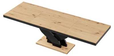 Produktbild von Design Esstisch Tisch HEB-111 Hochglanz ausziehbar 160 bis 256 cm