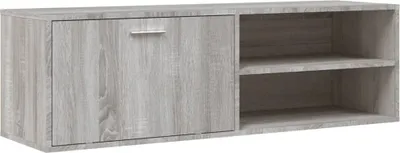 Produktbild von TV-Schrank Grau Sonoma 120x34x37 cm Holzwerkstoff