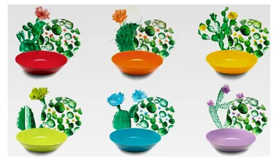 Produktbild von Farbenfrohes Cactus Tafelservice 18-teilig