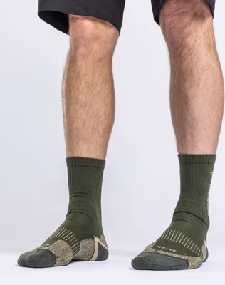 Produktbild von Pinewood InsectSafe Coolmax (Polyesterfasern) Lange Socken - D.Grün