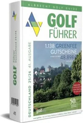 Image de Albrecht Golf Führer Deutschland 25/26 inklusive Greenfee Gutscheinen