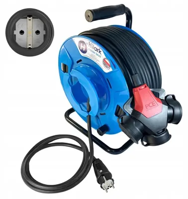 Image de RALLONGE ÉLECTRIQUE SCHUKO EN CAOUTCHOUC TRIPLE OnPd H07RN-F 3x1,5 45M INVERSÉE
