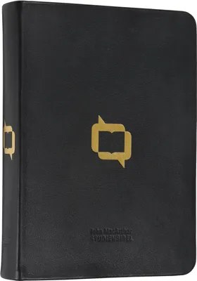 Produktbild von MacArthur Studienbibel - Schlachter 2000 (Softcover, schwarz, edler Rotgoldschnitt)